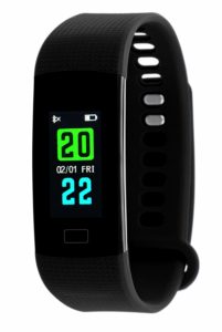 TIMEWEAR Fitness Tracker Smart Black