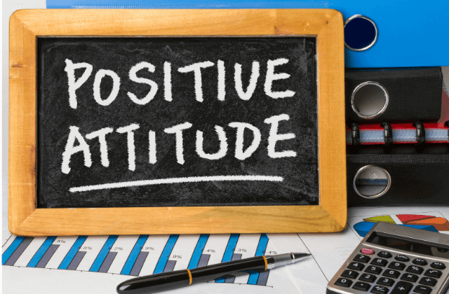 Why does a positive attitude in the workplace matter the most